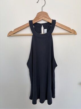 OAK + FORT Navy High-Neck Tank